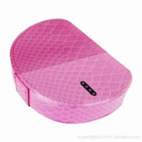 4,400mAh Portable Power Banks with Cosmetic Bag Design